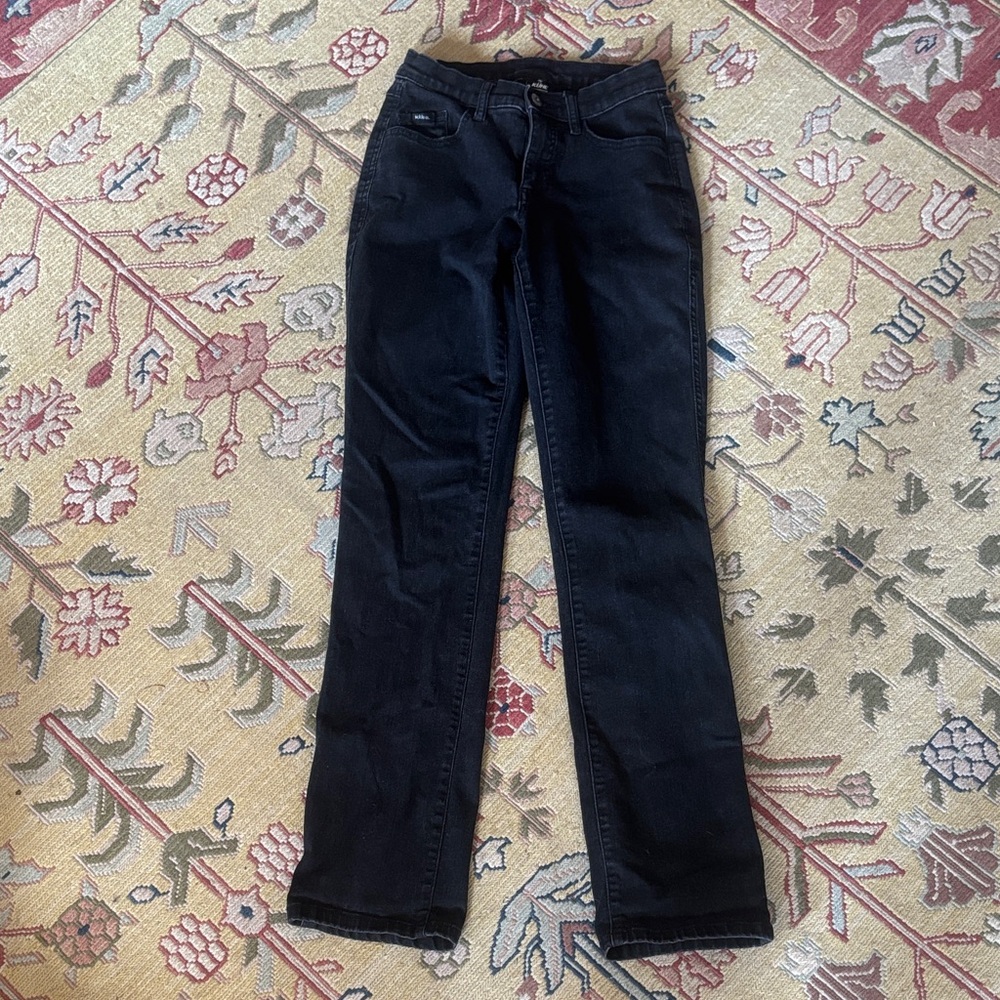 Kuhl Black Denim Pants 2 regular excellent used condition